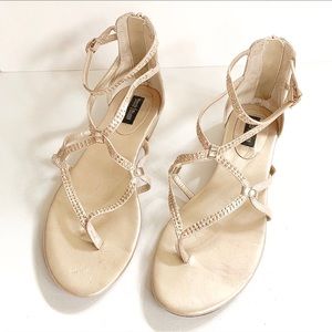 White House Black Market gladiator sandals